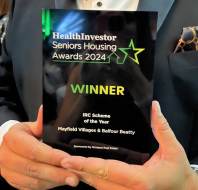 Mayfield Watford wins IRC Scheme of the Year at the Health Investor Seniors Housing Awards 2024