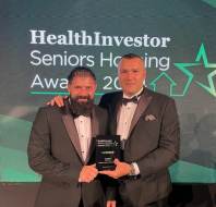 Nick Vincent - GM and Alan Renshall - Development Project Manager Manager for Mayfield Watford, at the Health Investor Seniors Housing Awards 2024